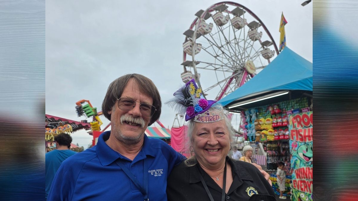 Hat Lady and her husband retire from the Clark County Fair