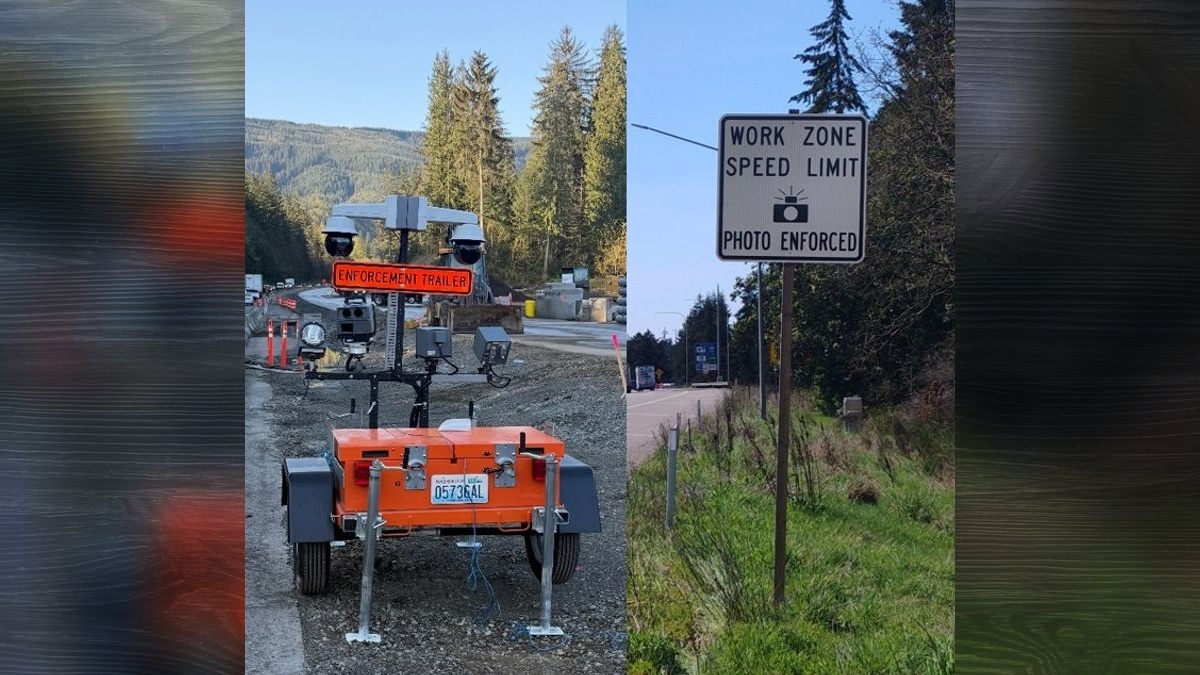 Speed cameras designed to bring added safety to work zones