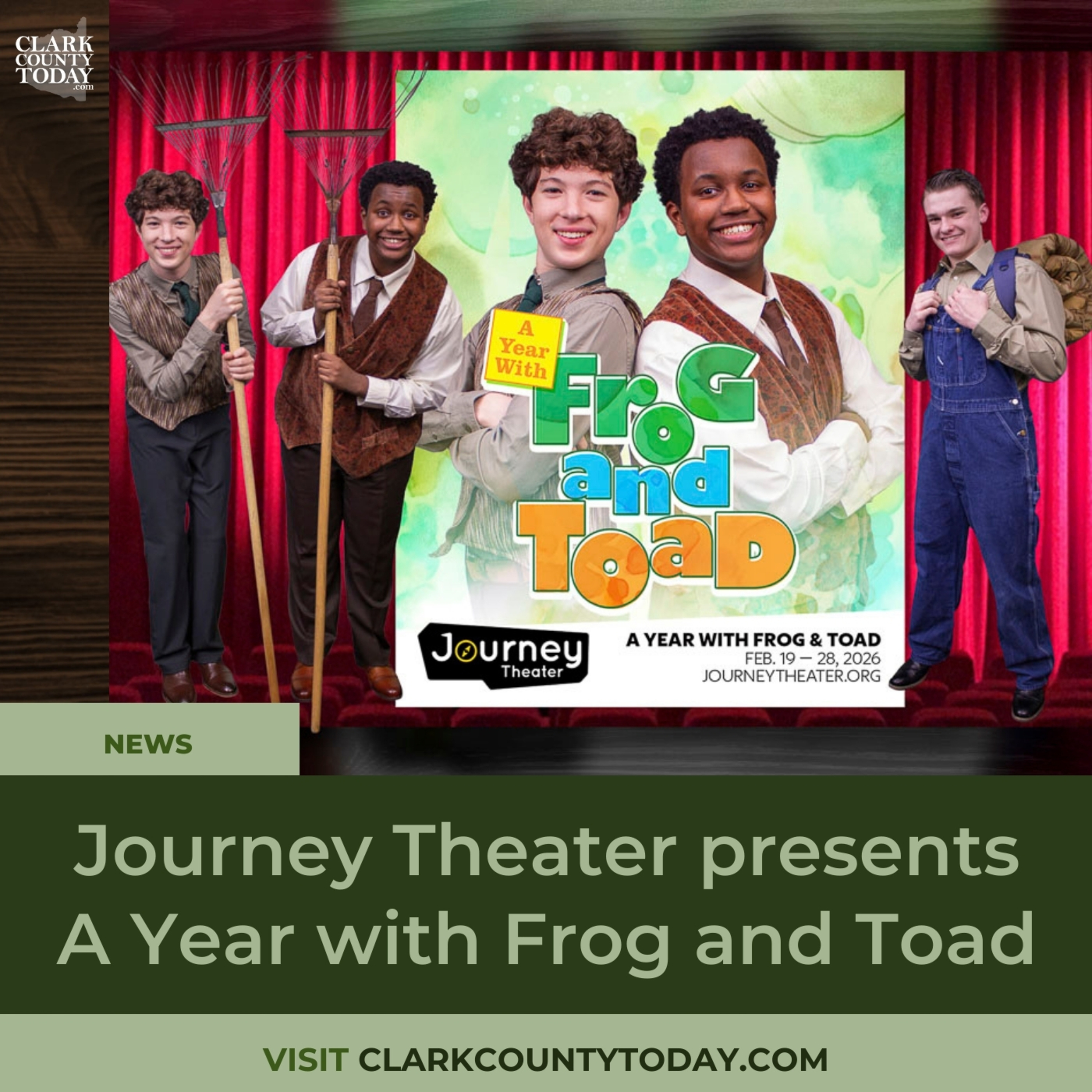 Journey Theater presents A Year with Frog and Toad episode artwork