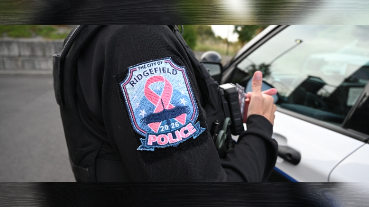 Ridgefield Police Department reveals 2026 Breast Cancer Awareness patch