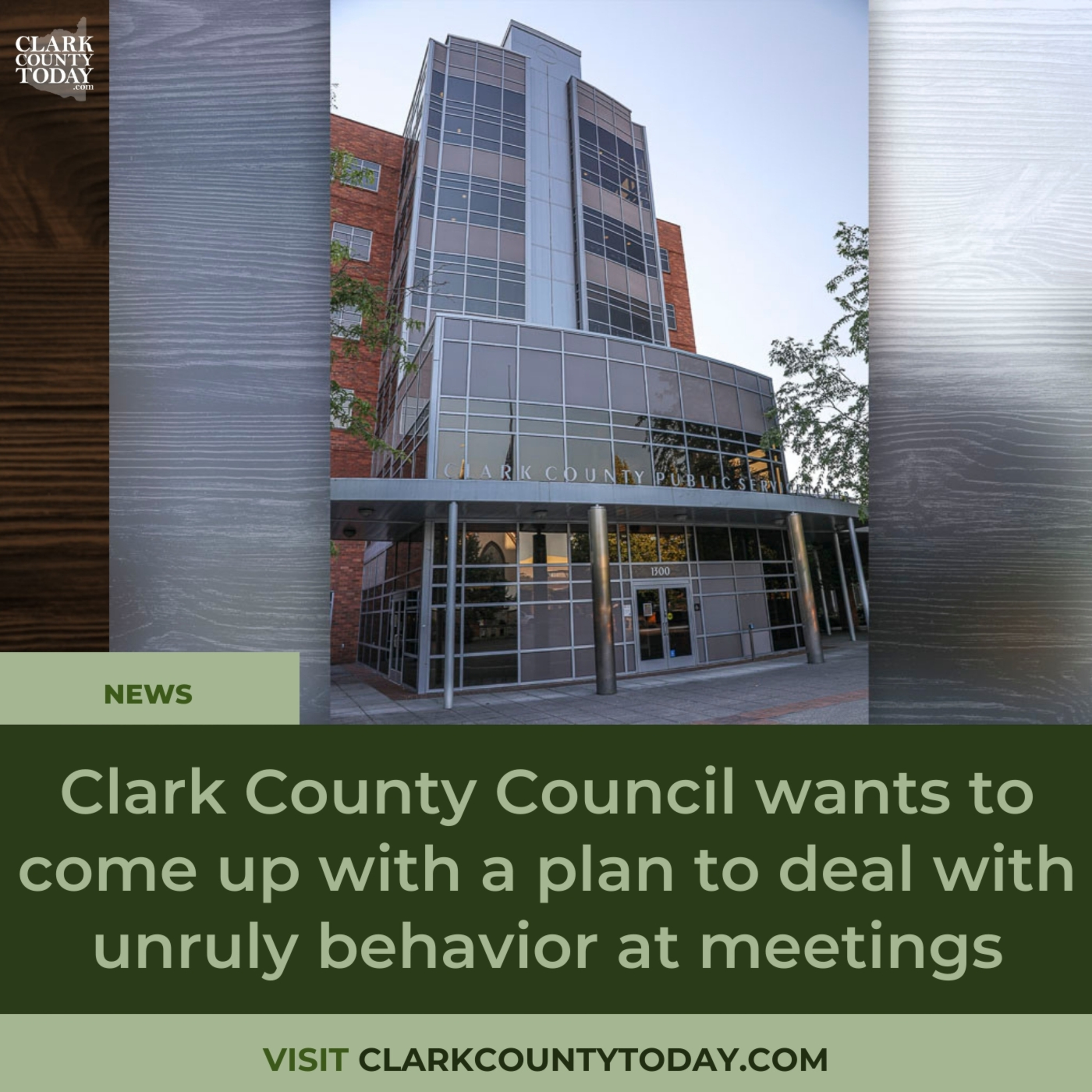Clark County Council wants to come up with a plan to deal with unruly behavior at meetings episode artwork