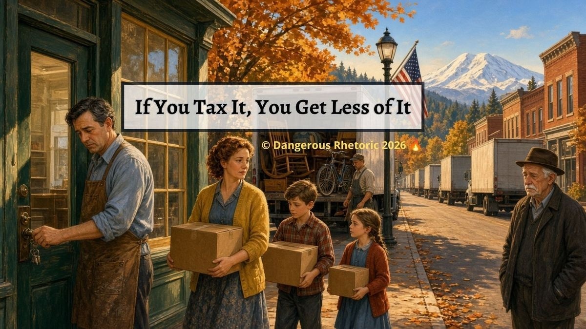 Opinion: If you tax it, you get less of it