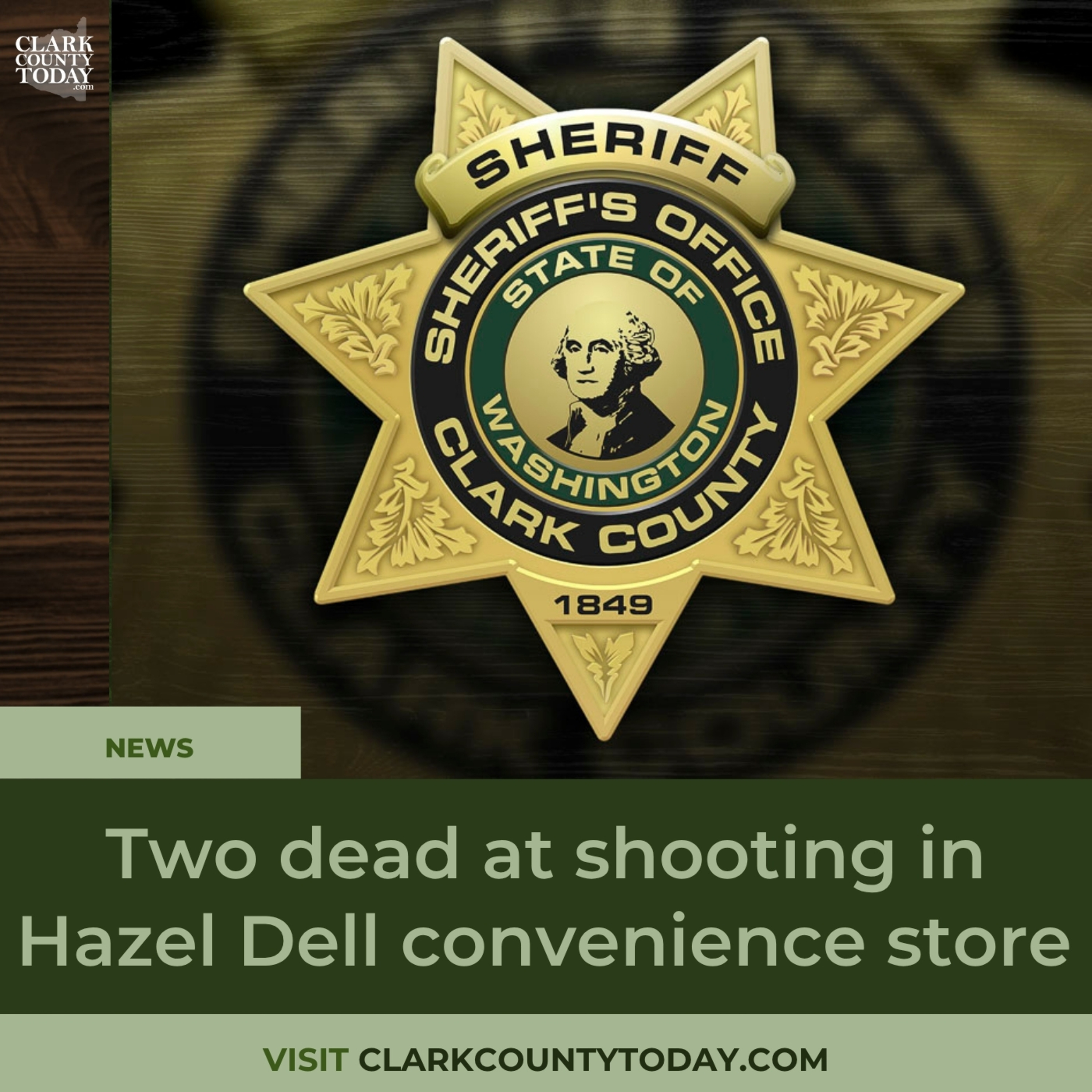 Two dead at shooting in Hazel Dell convenience store