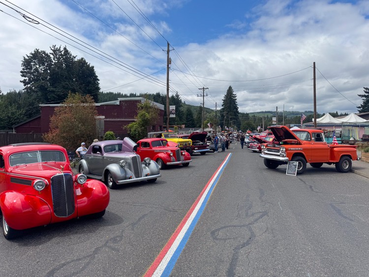 Impact Automotive's Yacolt car show raised more than $2,500 for veterans' equine therapy mental health program.