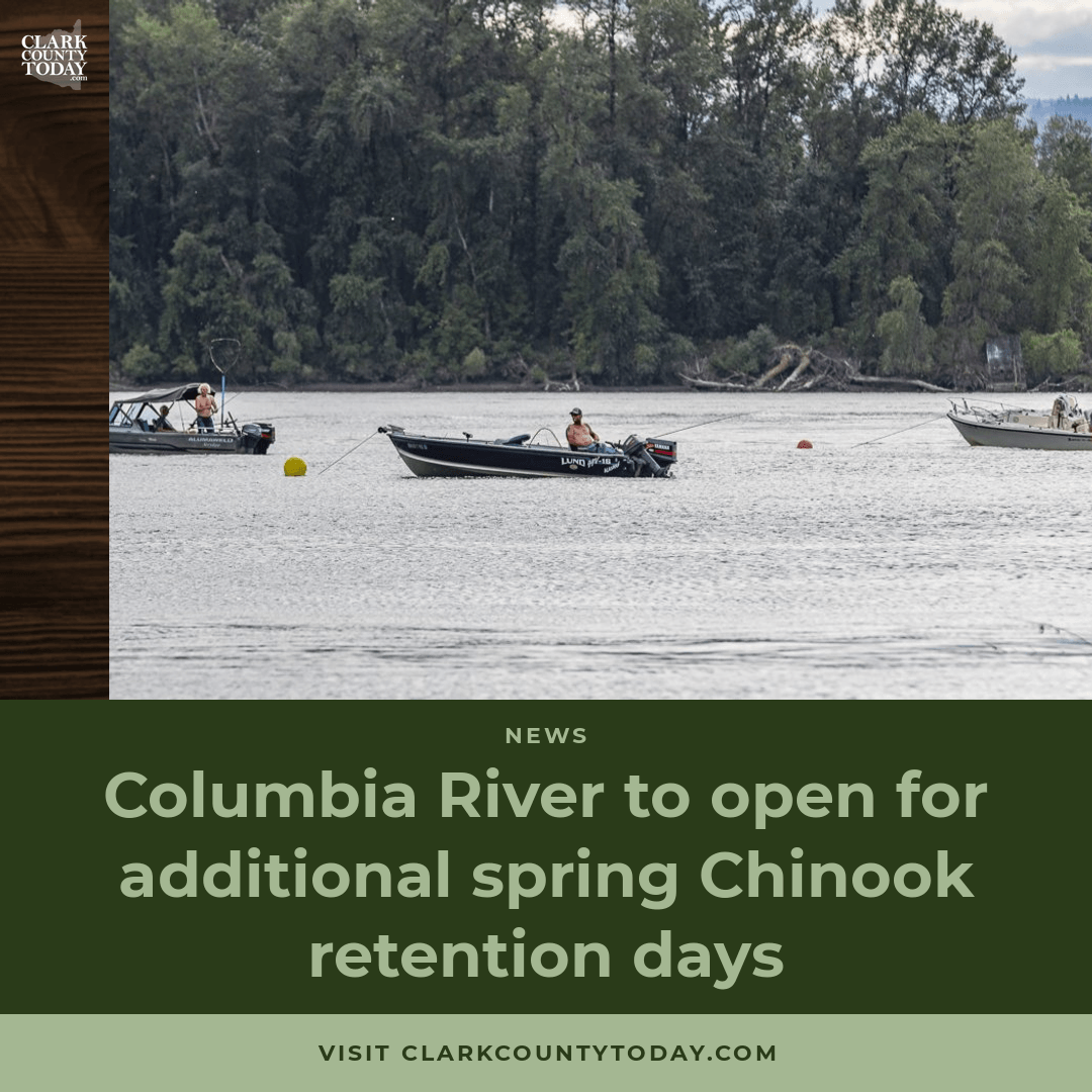 Columbia River Spring Chinook Season Extended