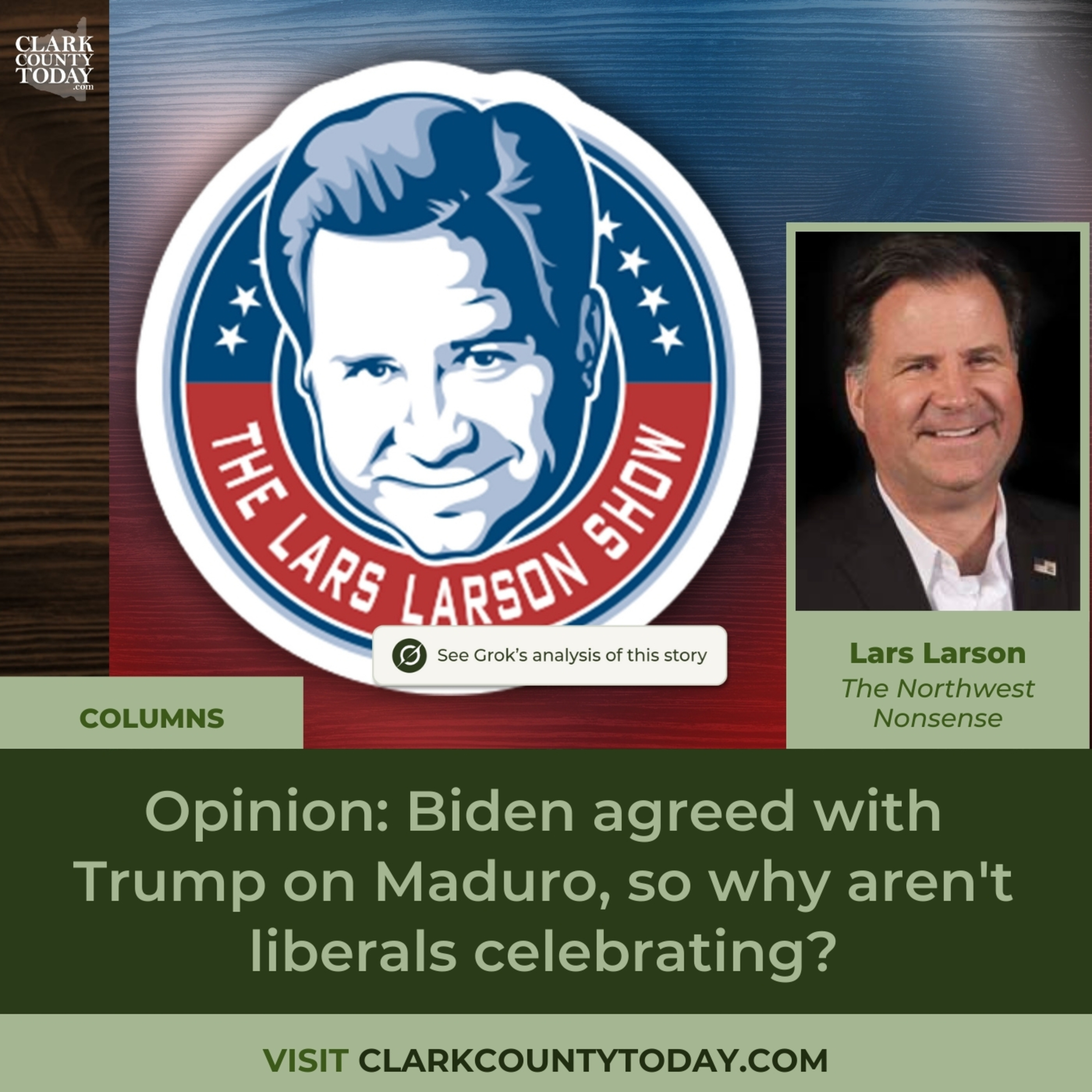 Opinion: Biden agreed with Trump on Maduro, so why aren't liberals celebrating? episode artwork