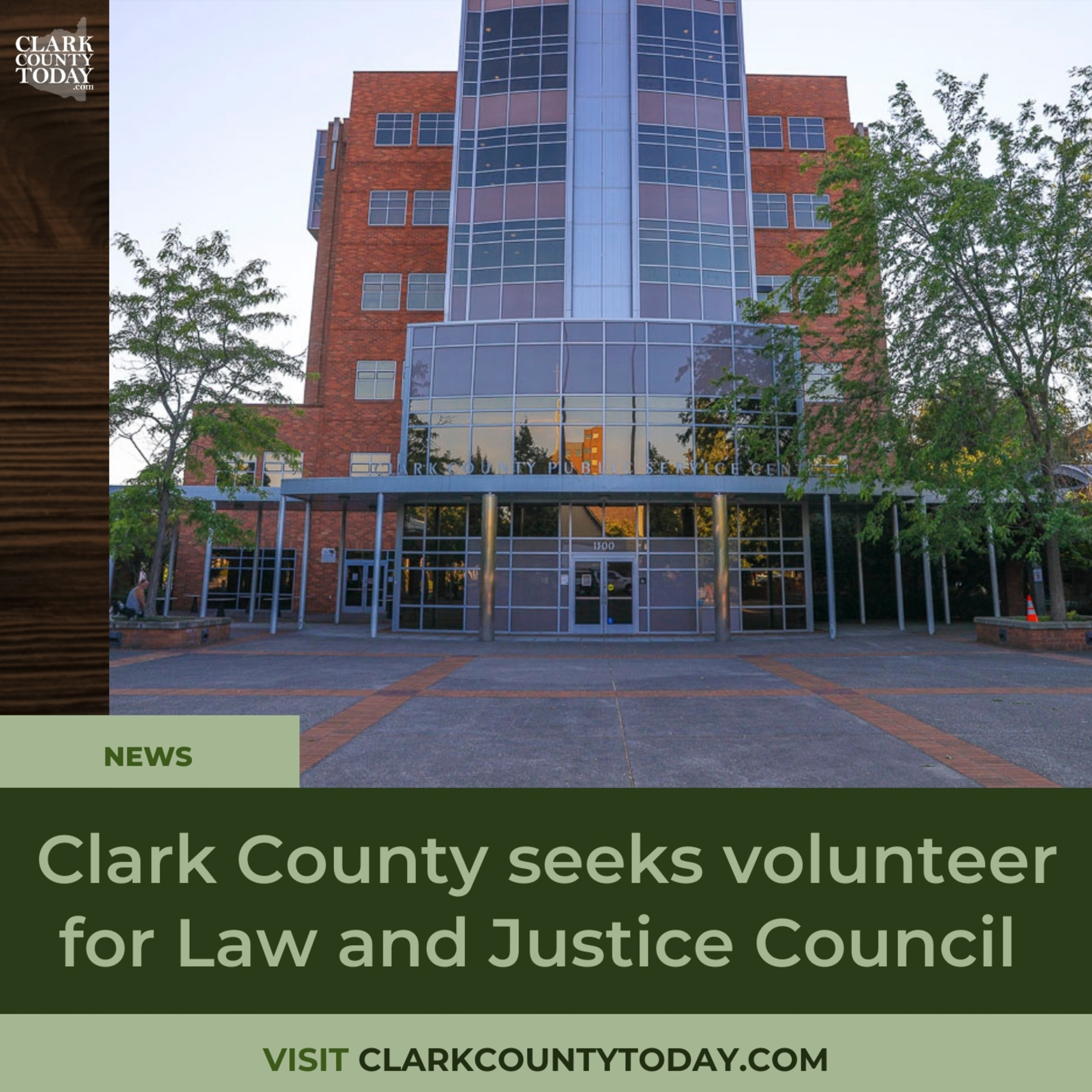 Clark County seeks volunteer for Law and Justice Council episode artwork