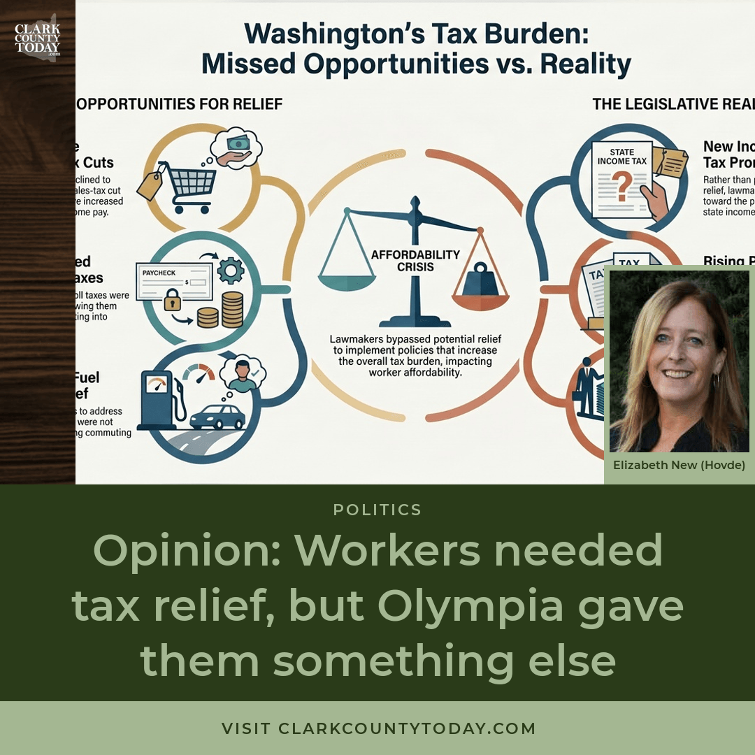 Workers' Paychecks and Olympia's Tax Choices