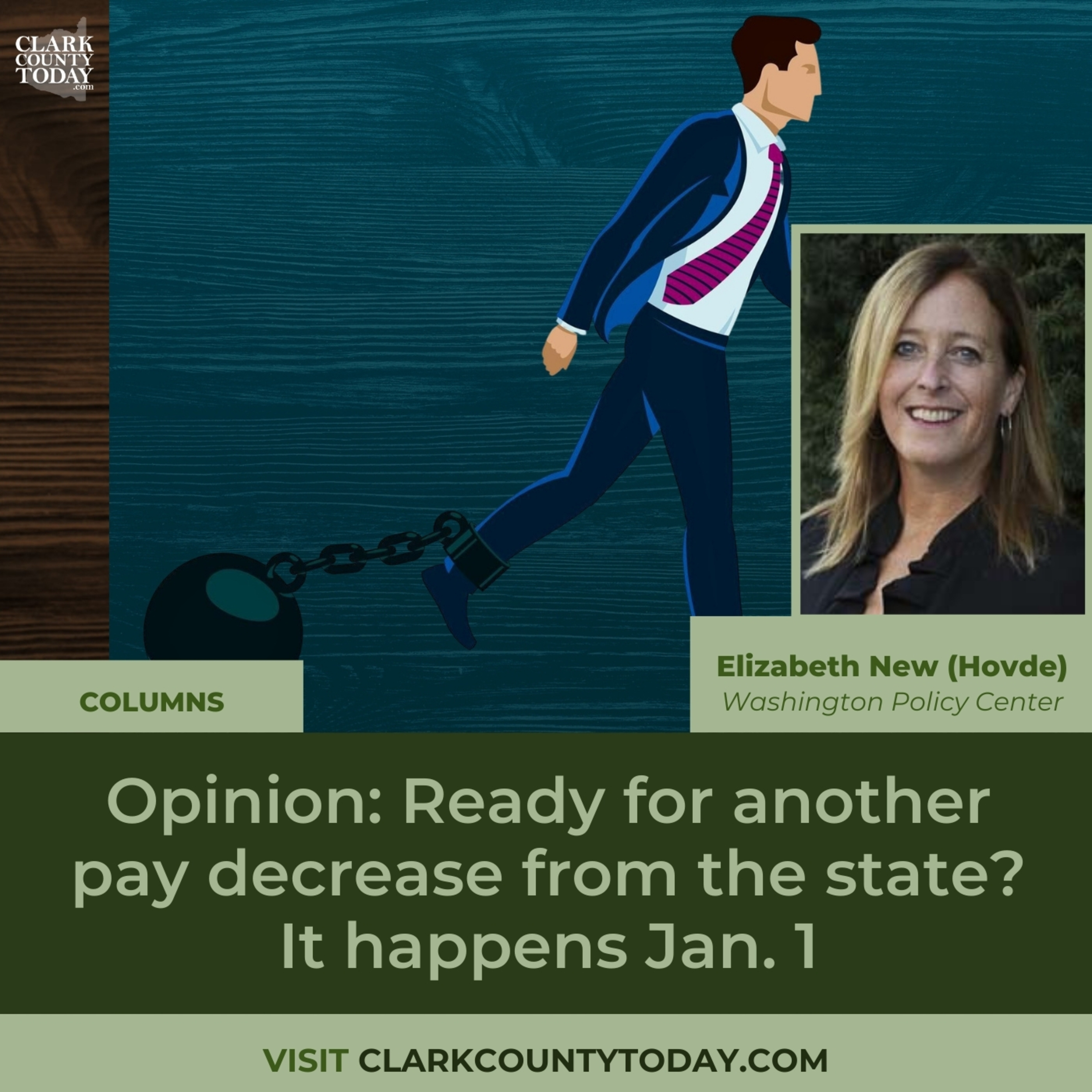 Opinion: Ready for another pay decrease from the state? It happens Jan. 1 episode artwork