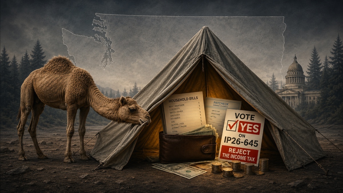 Opinion: “Letting the camel’s nose into the tent; Reject the income tax