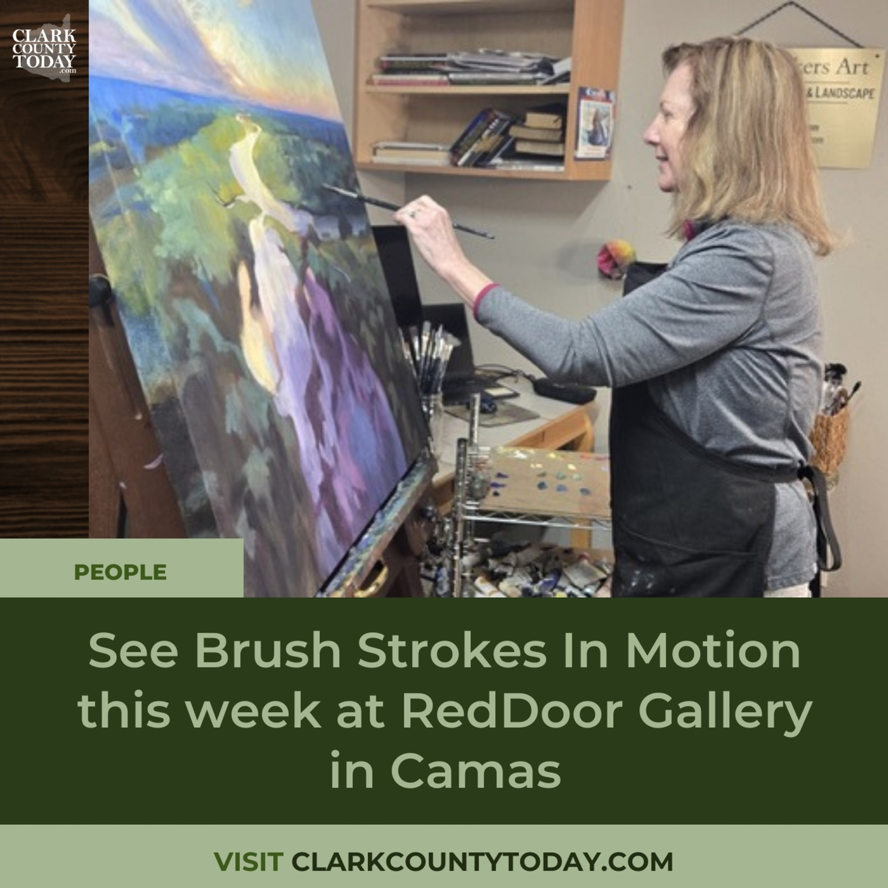 See Brush Strokes In Motion this week at RedDoor Gallery in Camas episode artwork