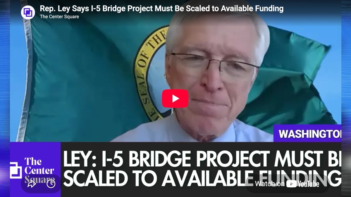 Washington Rep. John Ley warns ballooning bridge budget needs reality check