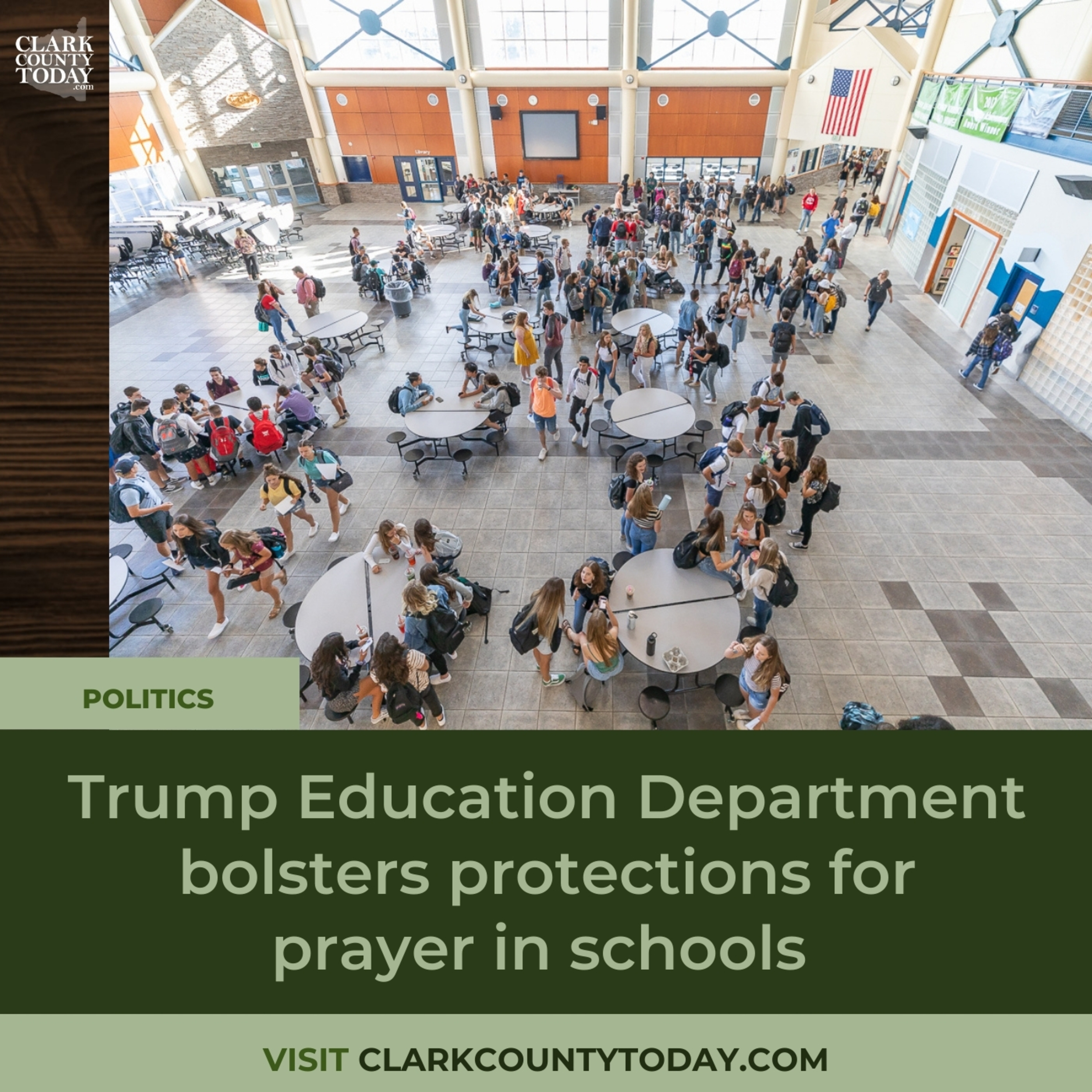 Trump Education Department bolsters protections for prayer in schools episode artwork