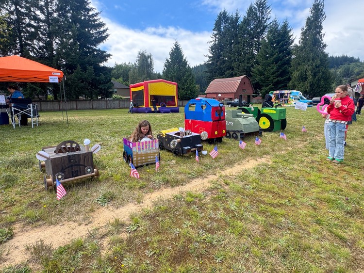Impact Automotive's Yacolt car show raised more than $2,500 for veterans' equine therapy mental health program.
