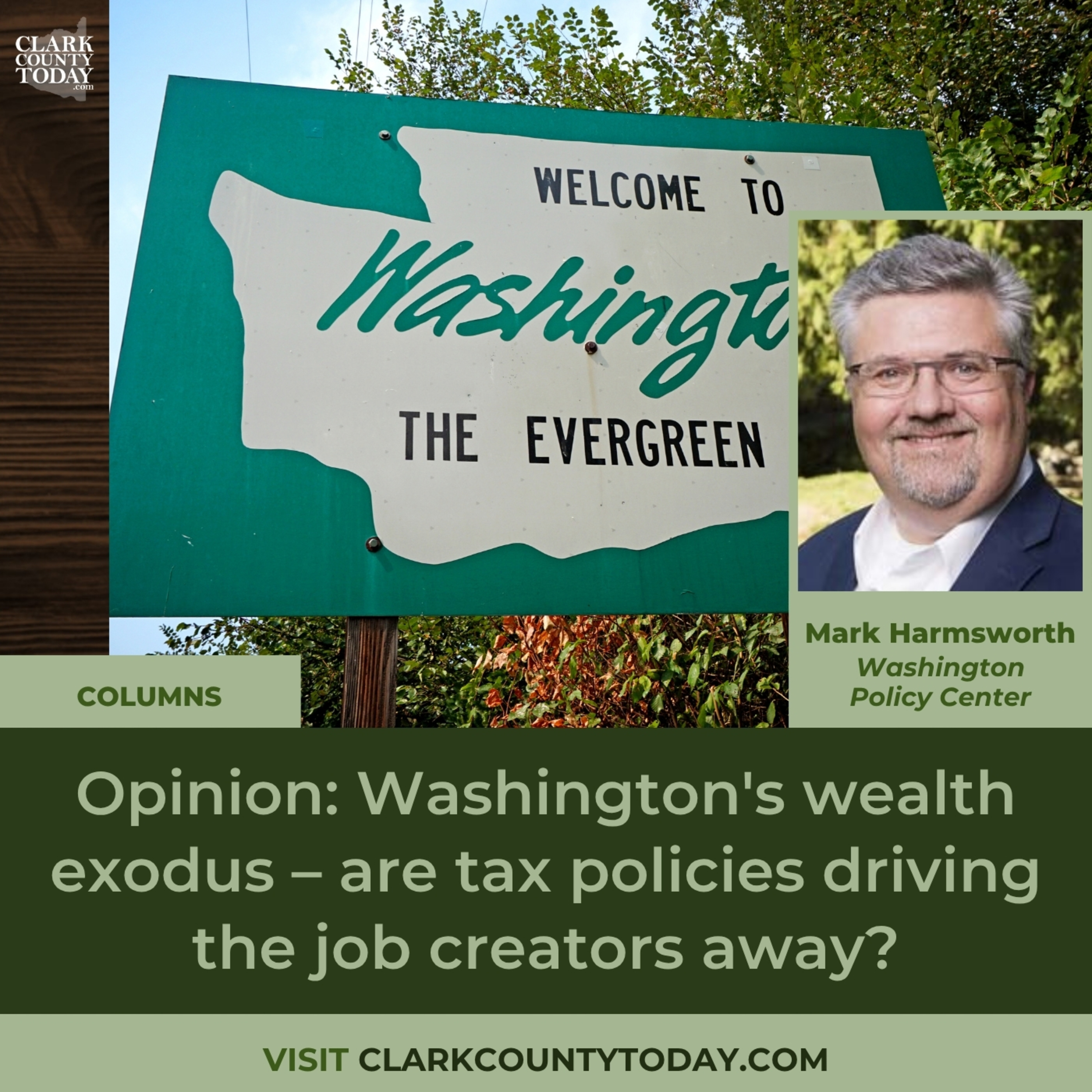 Opinion: Washington's wealth exodus – are tax policies driving the job creators away?