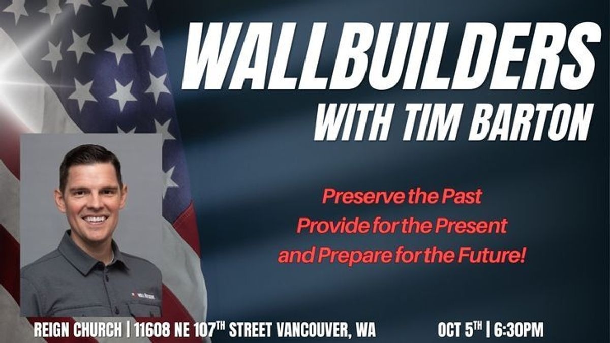 Public invited to Oct. 5 event designed to help people discover the true story of America and its Biblical foundation