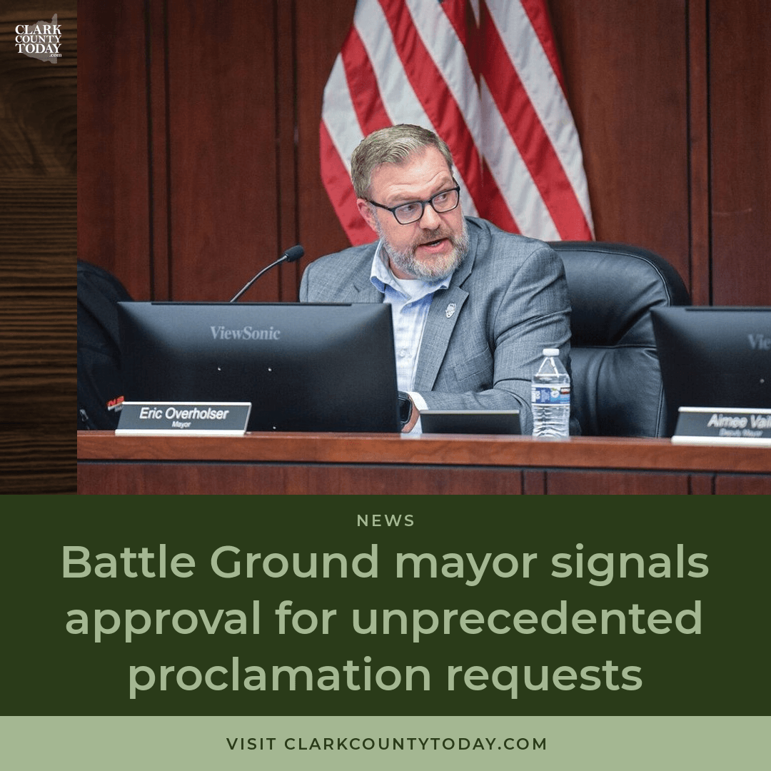 Battle Ground Mayor Backs ICE and Antifa Proclamations