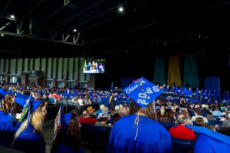 In total, 2,816 graduates were recognized for completing educational milestones, including bachelor’s and associate degrees, professional certificates, high school diplomas, and GEDs.