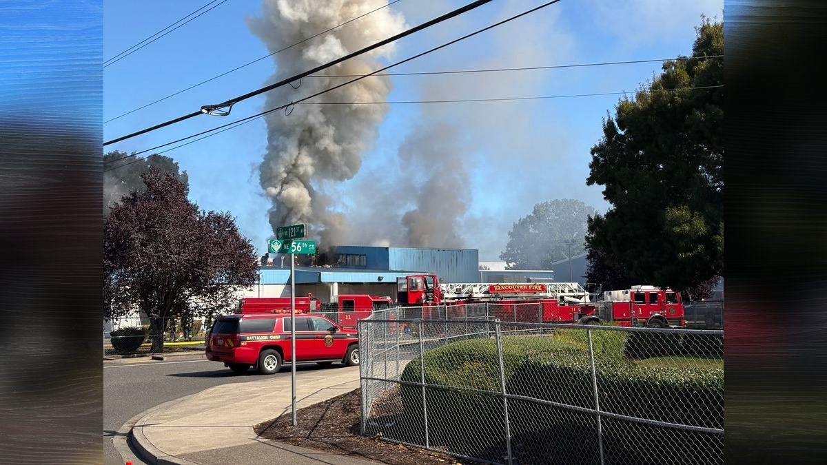 Vancouver Fire responds to commercial structure fire