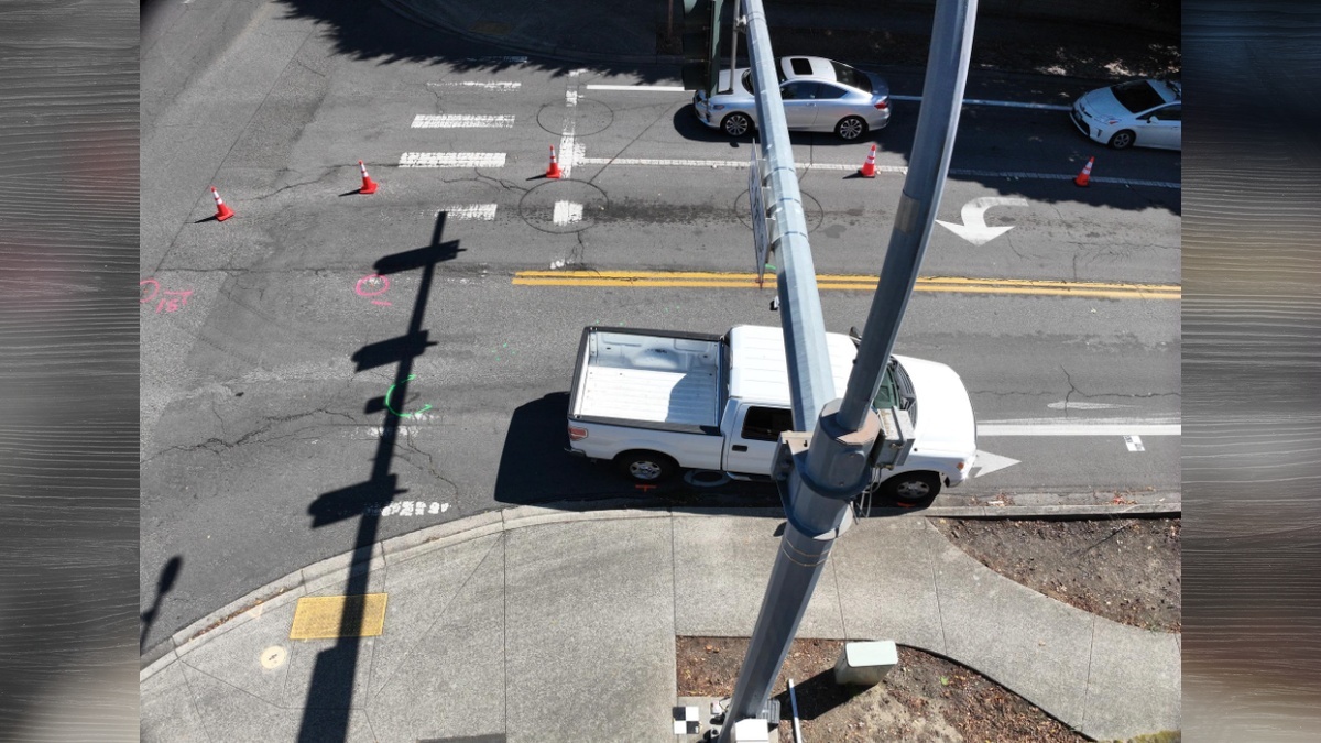 Pedestrian seriously injured after being struck by vehicle in crosswalk