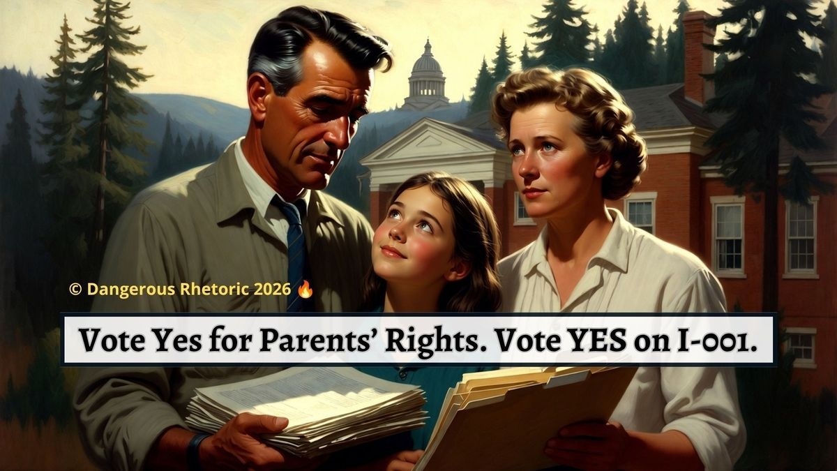 Opinion: Vote ‘Yes’ for parents’ rights. Vote ‘YES’ on I-001