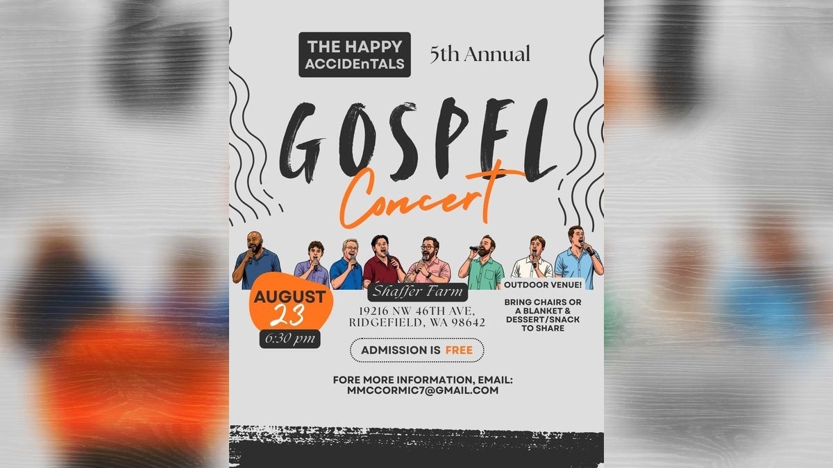 Happy Accidentals 5th Annual Gospel Concert set for Aug. 23