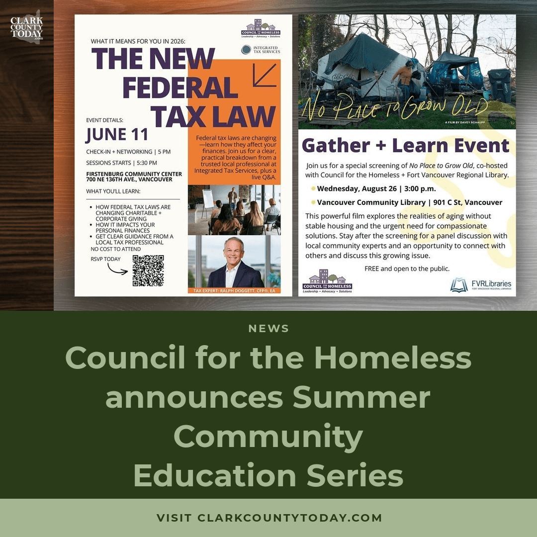 Free Events: Tax Law, Senior Housing in Clark County