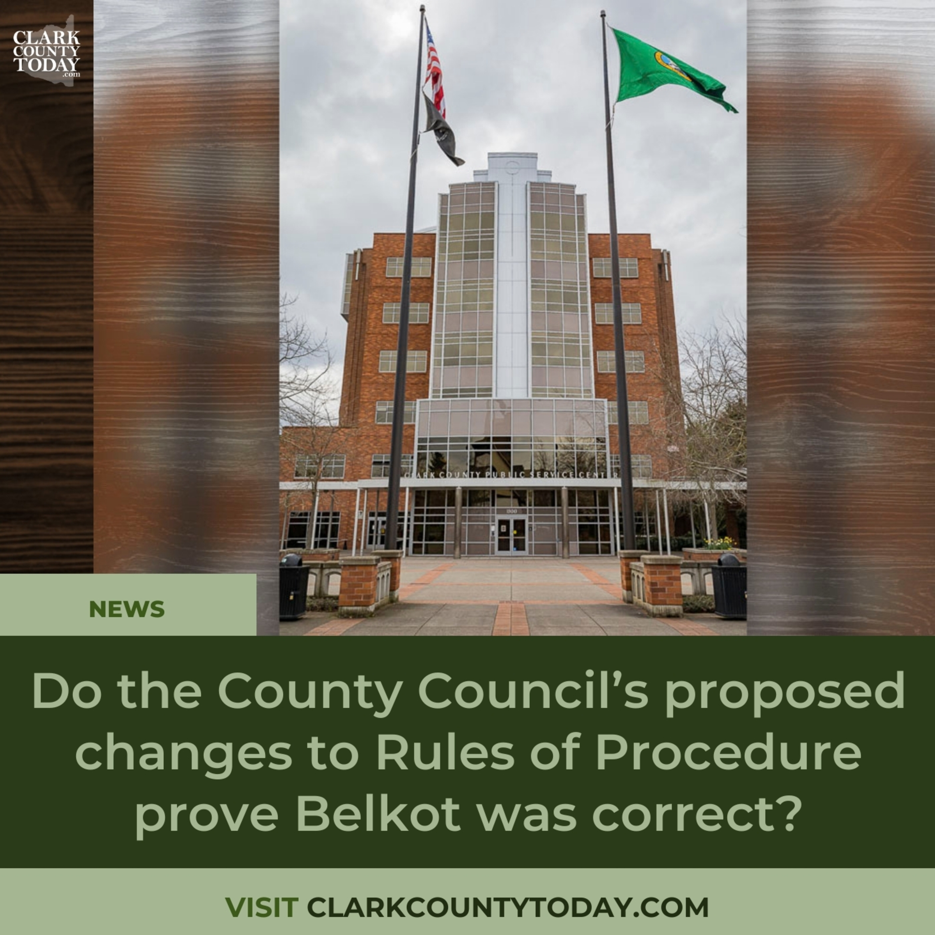 Do the County Council’s proposed changes to Rules of Procedure prove Belkot was correct? episode artwork