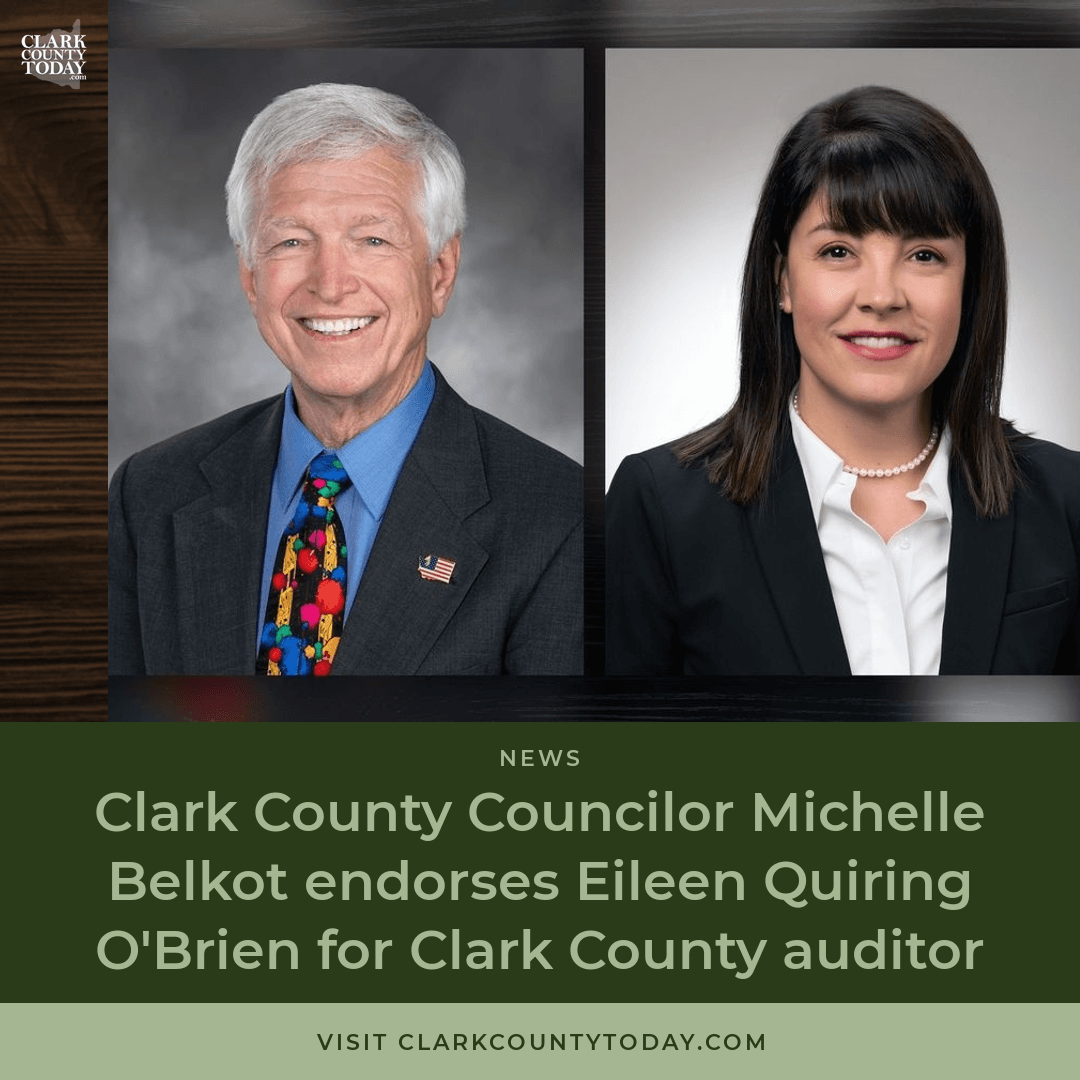 Belkot Backs Quiring O'Brien for Clark County Auditor