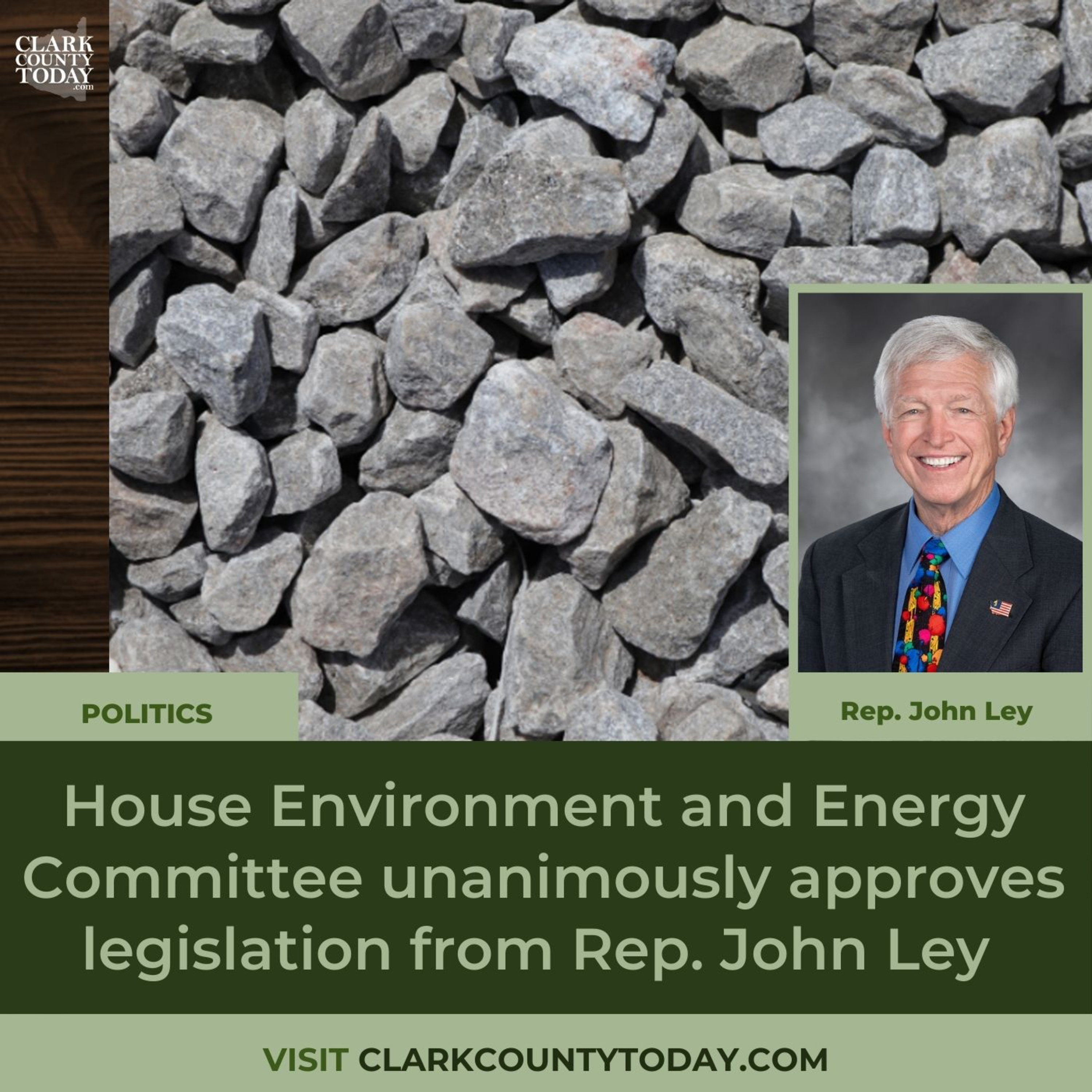 House Environment and Energy Committee unanimously approves legislation from Rep. John Ley episode artwork