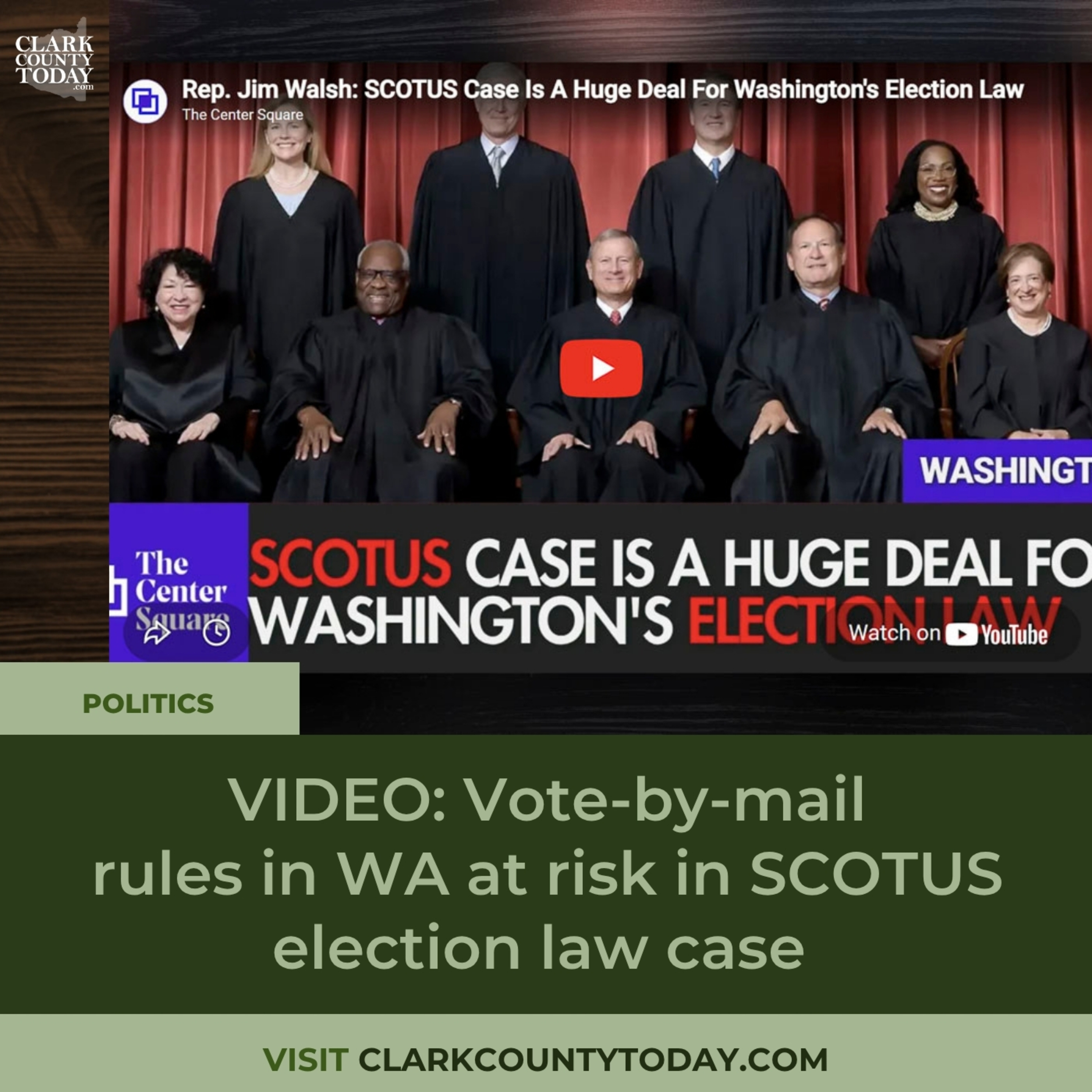 Supreme Court case could upend Washington mail-in ballot counting episode artwork