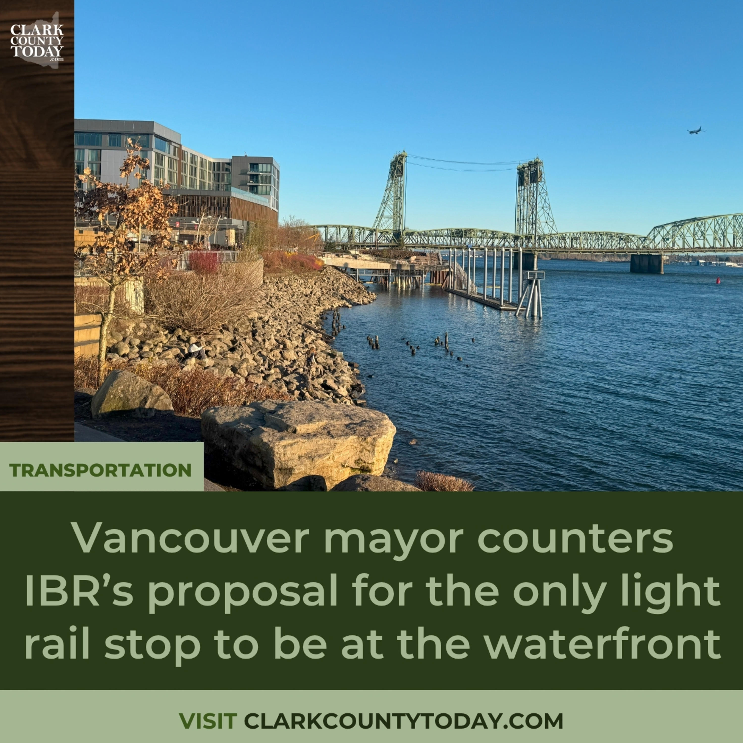 Vancouver Mayor Challenges IBR's Single Light Rail Stop Plan episode artwork