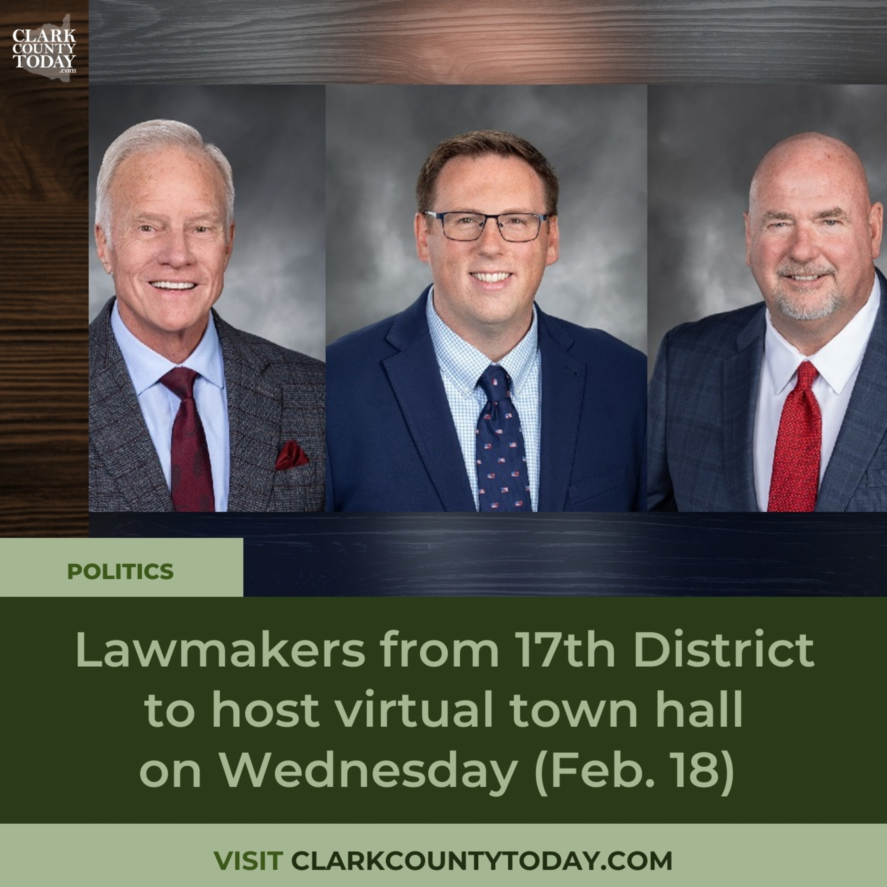 Lawmakers from 17th District to host virtual town hall on Wednesday (Feb. 18) episode artwork