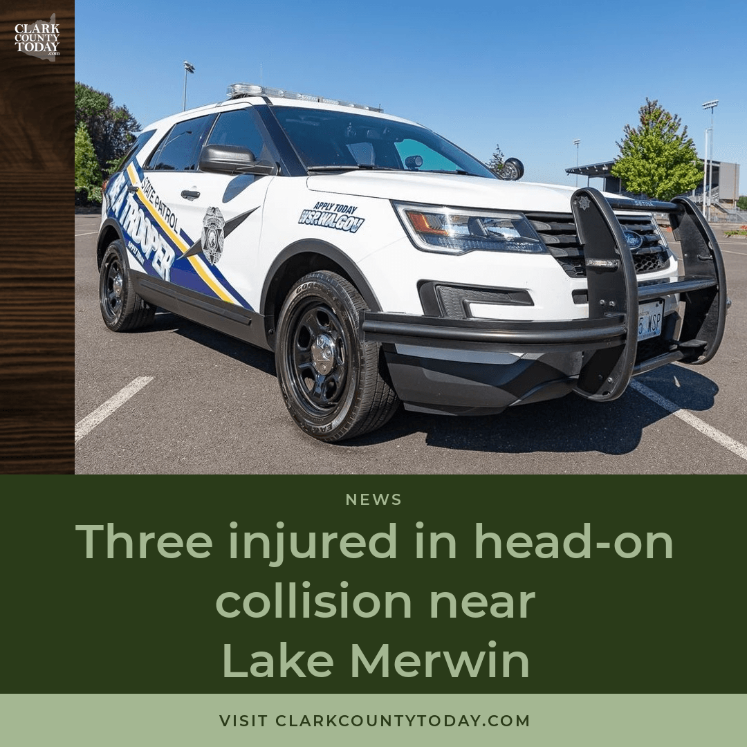 Audio artwork for “Head-On Crash Near Lake Merwin Injures Three”