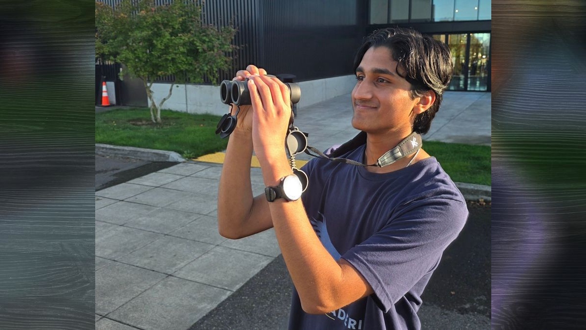 Camas High School student raises funds, equipment to help youth experience birding