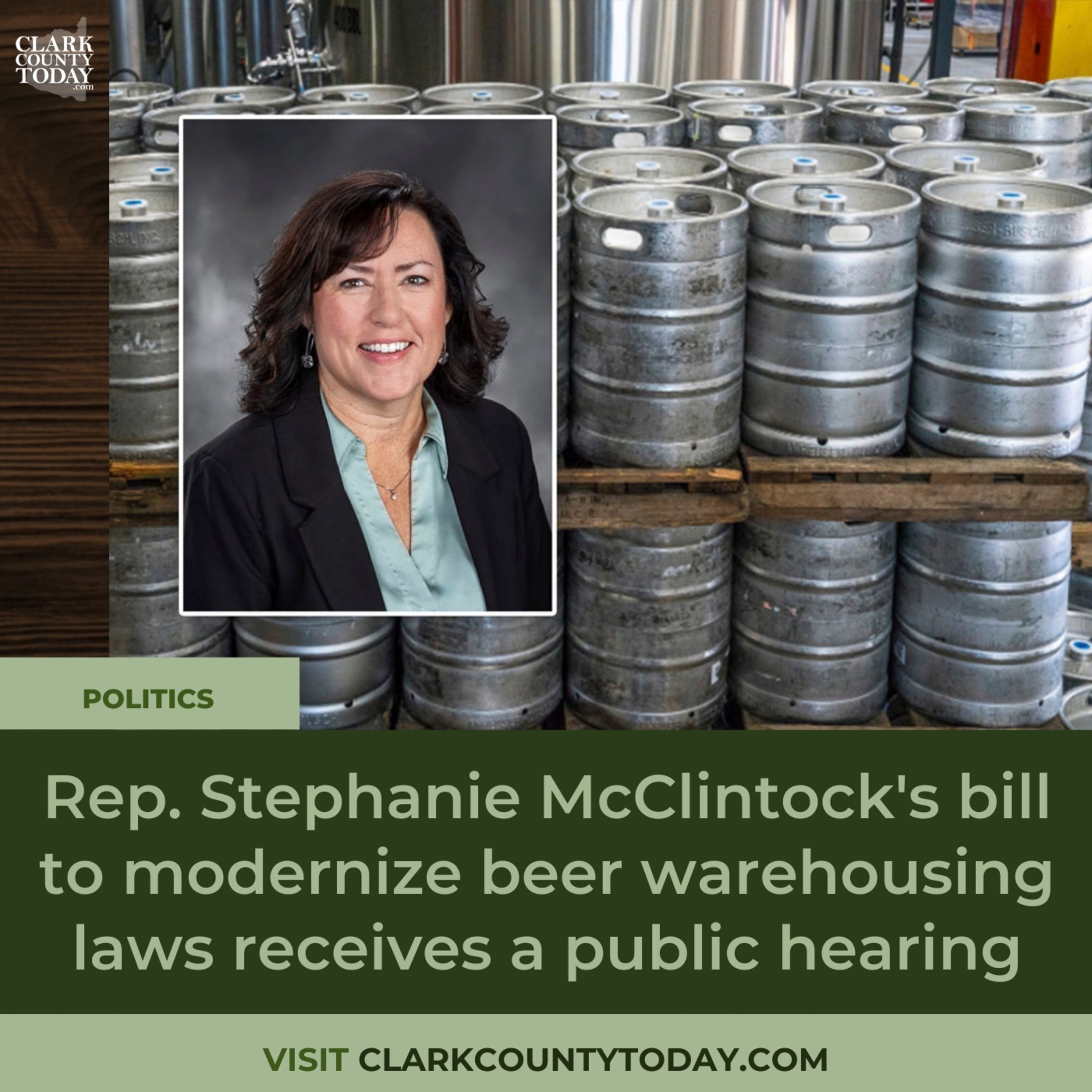 Rep. Stephanie McClintock's bill to modernize beer warehousing laws receives a public hearing episode artwork