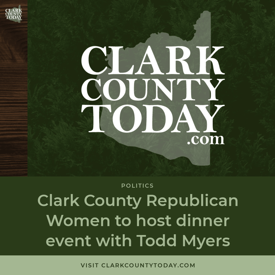 Audio artwork for “Clark County Republican Women to host dinner event with Todd Myers”
