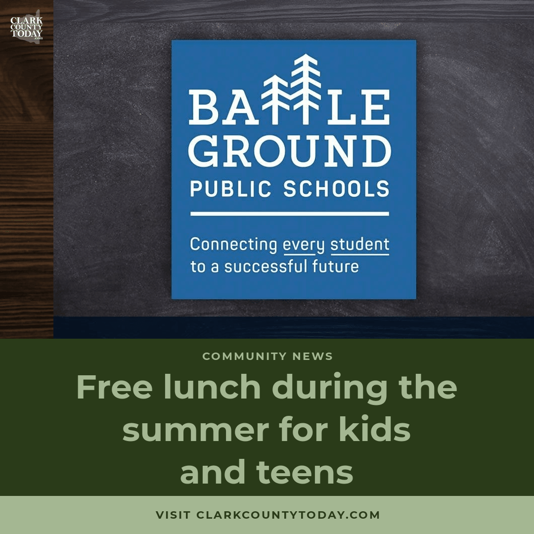 Free Summer Lunches for Kids in Battle Ground