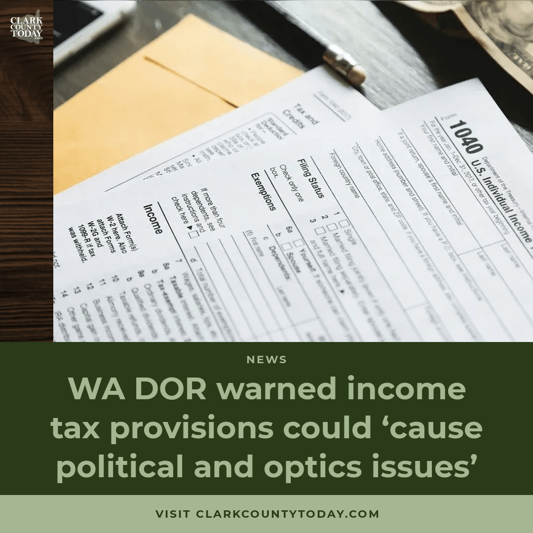 Audio artwork for “WA DOR Warned Income Tax Could Invite Legal Trouble”