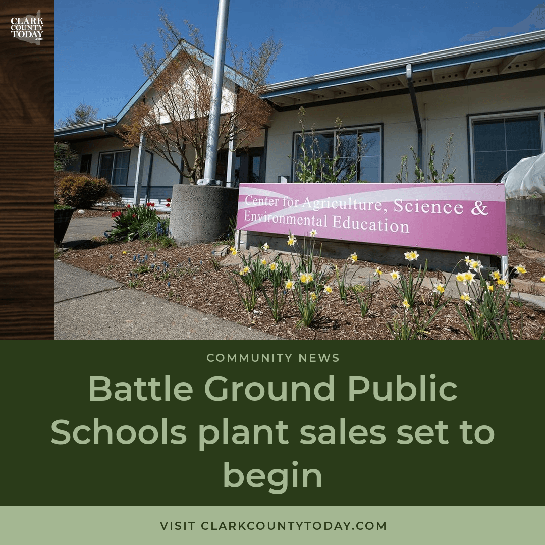 Battle Ground Students Launch Spring Plant Sales for Community