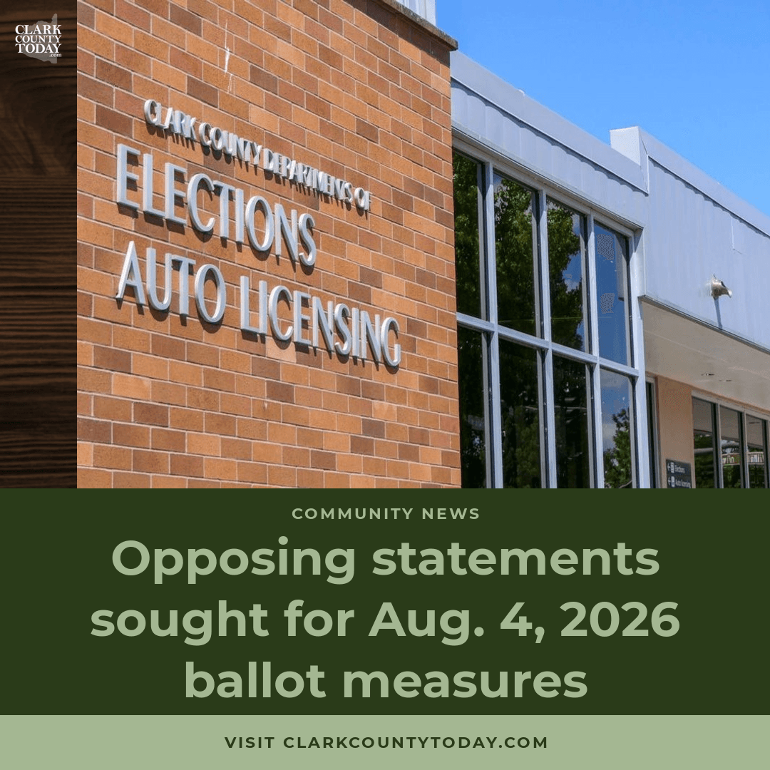 August Ballot Measures Need Opposing Statement Volunteers