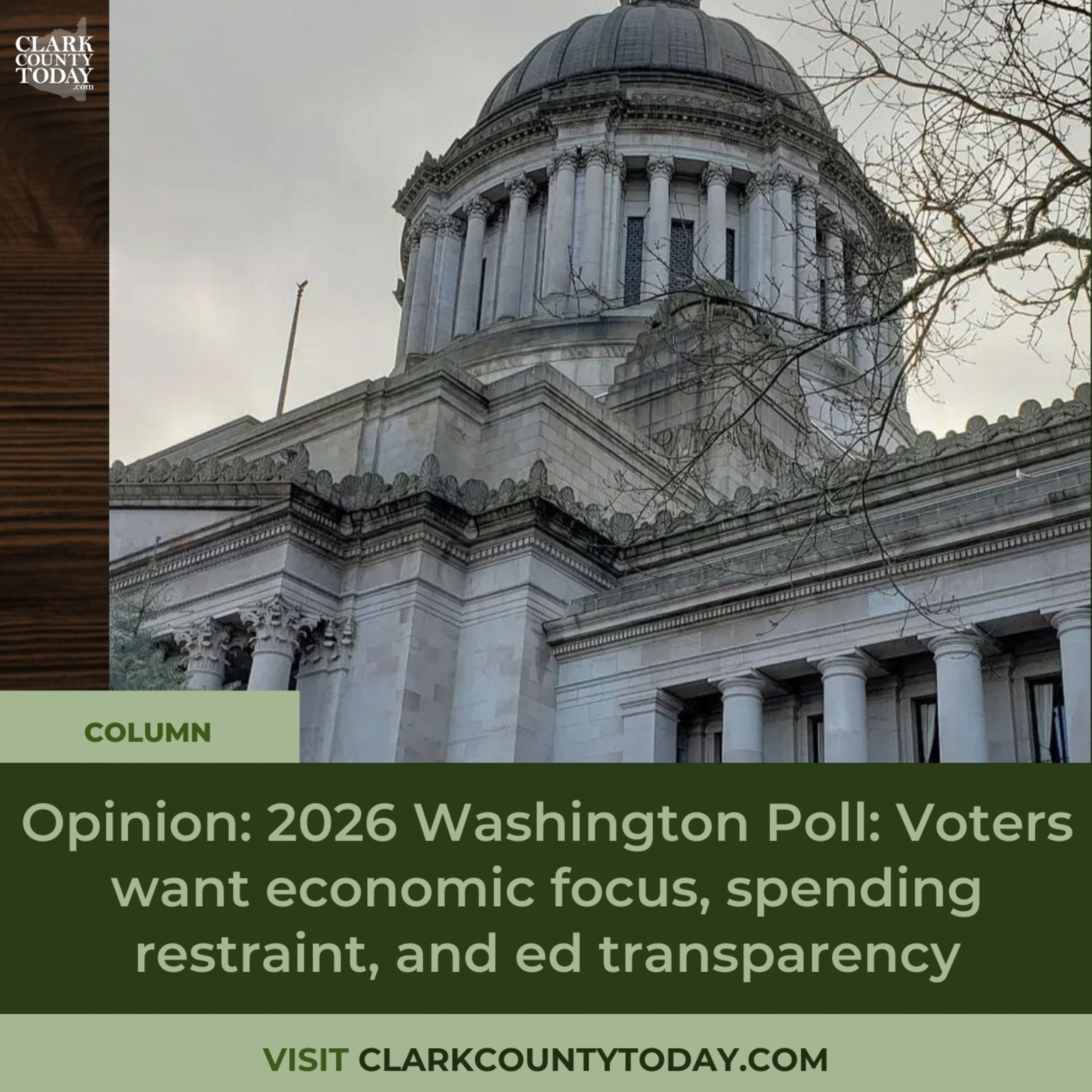Opinion: 2026 Washington Poll: Voters want economic focus, spending restraint, and ed transparency episode artwork