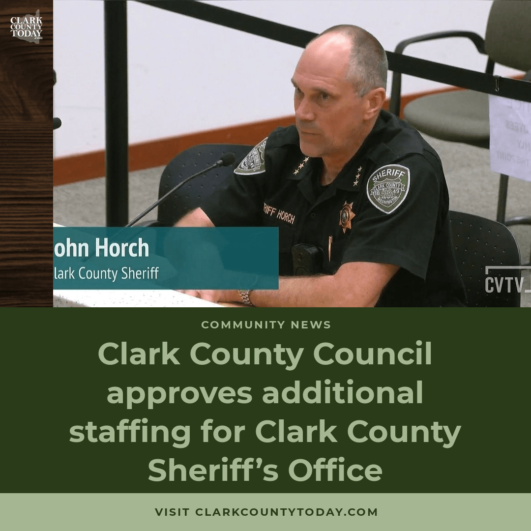 Clark County Council Approves 22 New Sheriff Deputy Positions