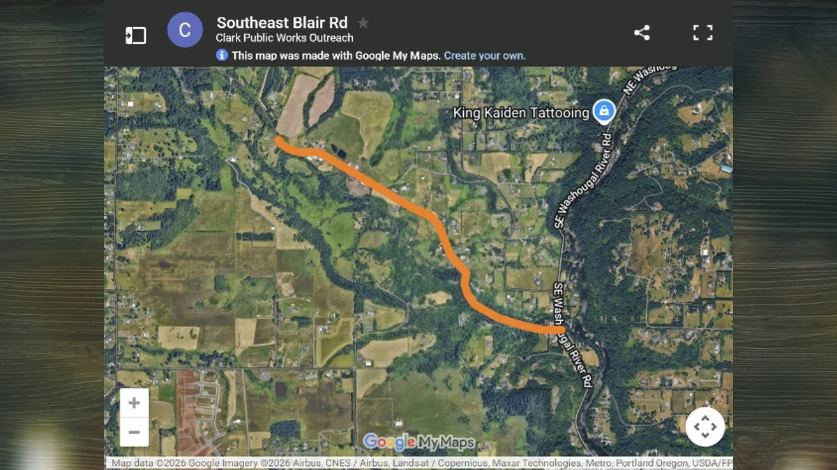 Road closures begin in July for reconstruction of Southeast Blair Road