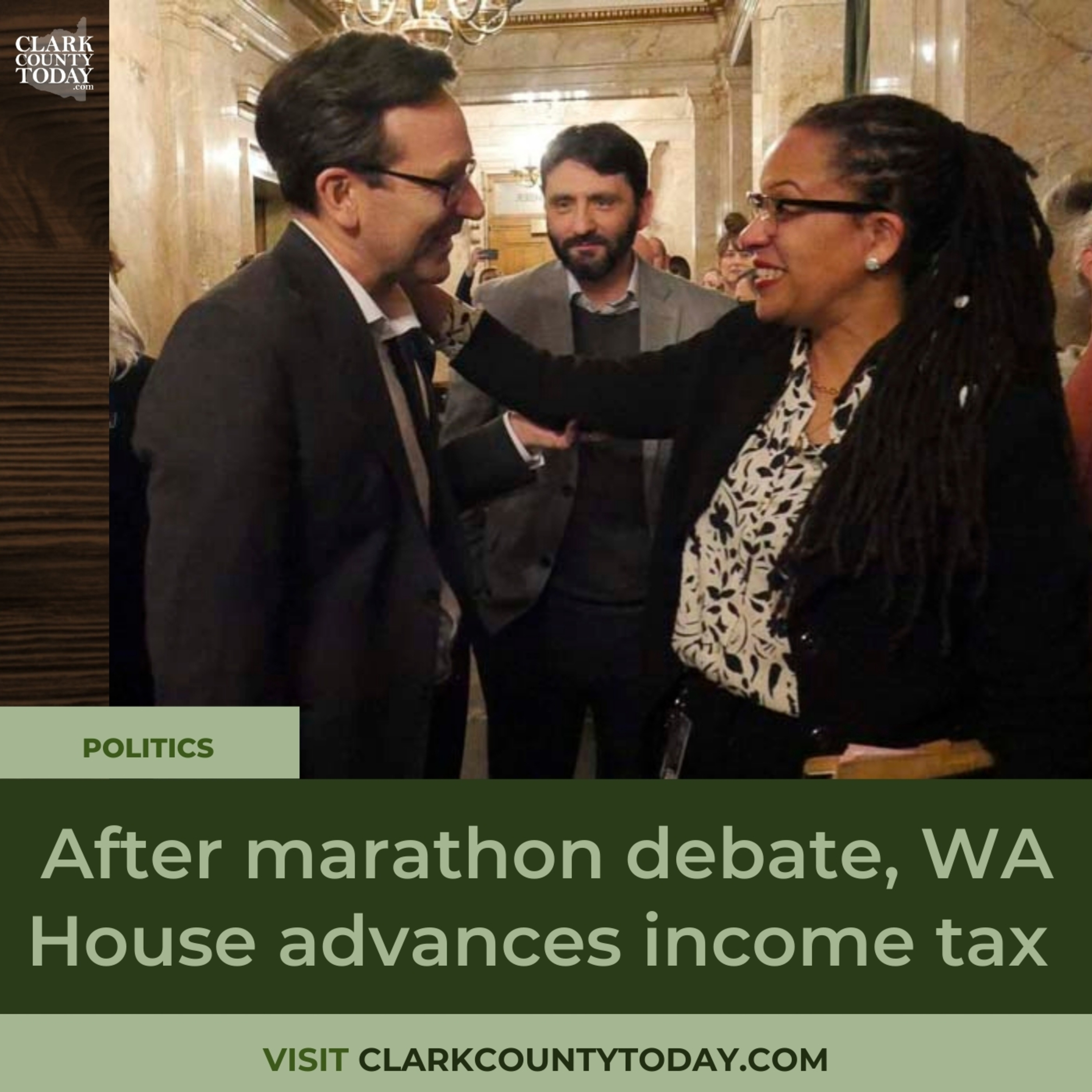 Washington House advances ‘millionaires tax’ after marathon debate episode artwork