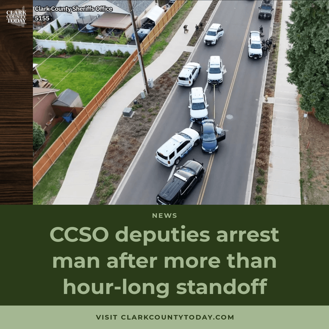 Audio artwork for “CCSO deputies arrest man after more than hour-long standoff”
