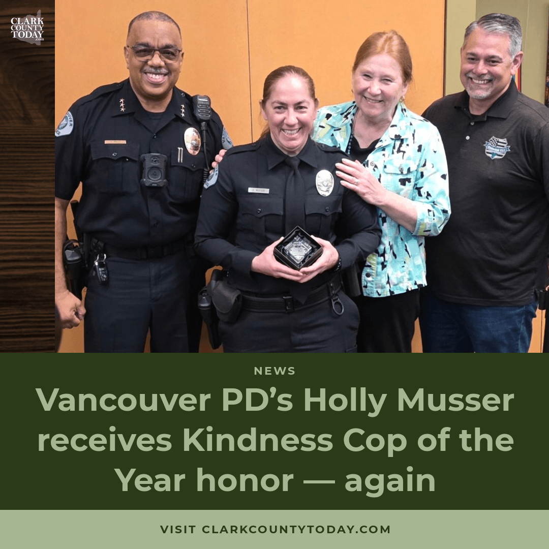Vancouver's Kindness Cop Wins Again — Four Years Running