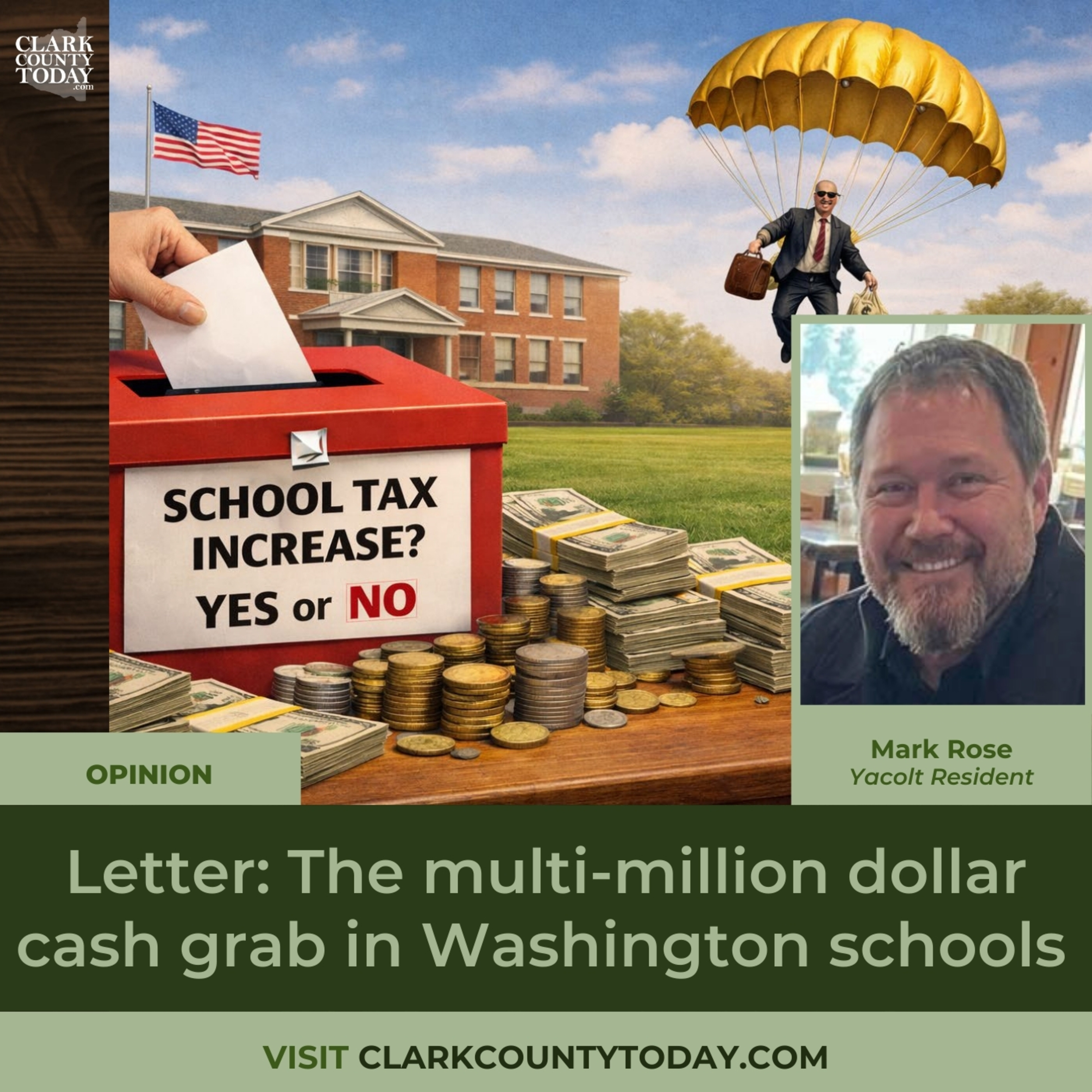 Letter: The multi-million dollar cash grab in Washington schools episode artwork