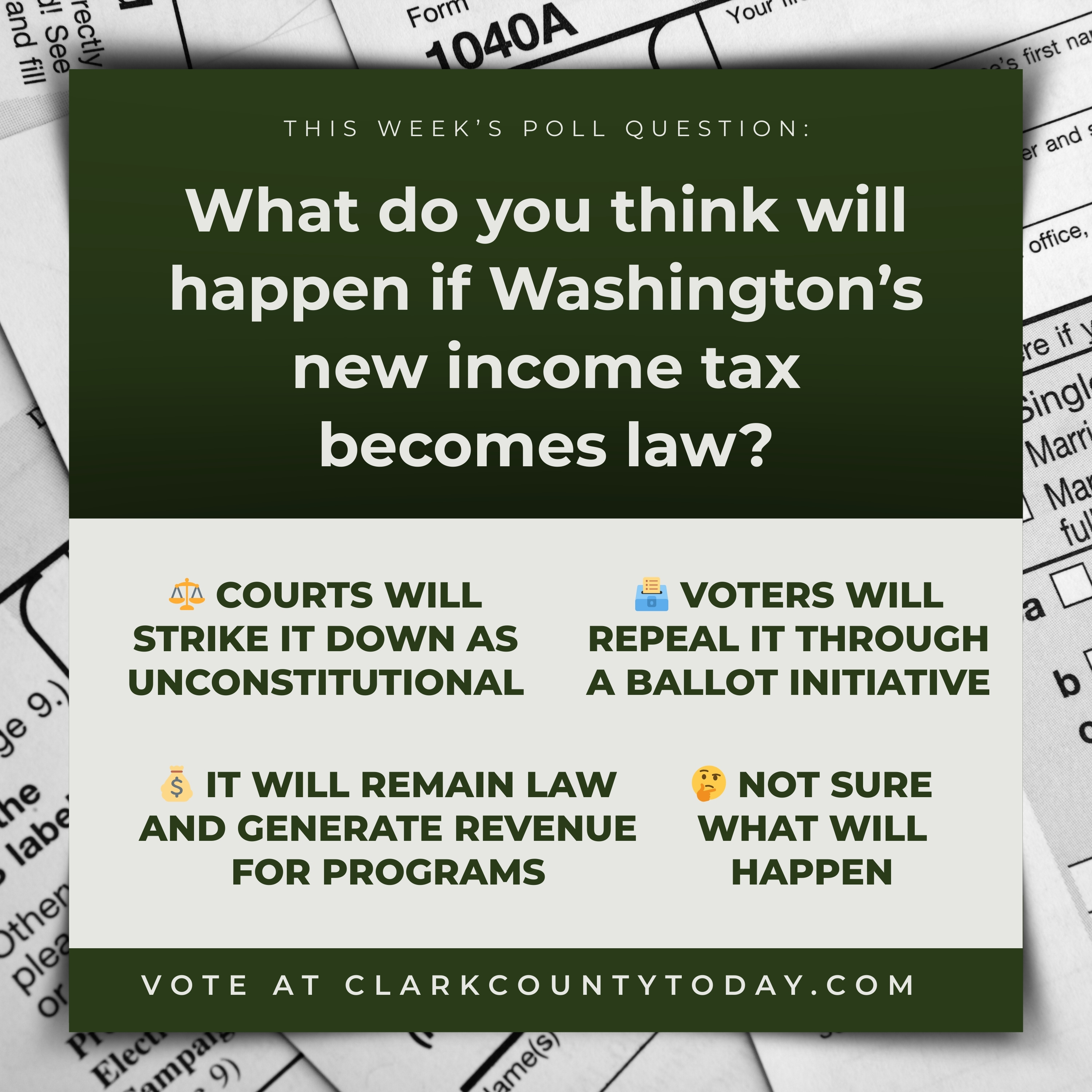 Washington Income Tax Poll: Predicting the Future of SB 6346 episode artwork