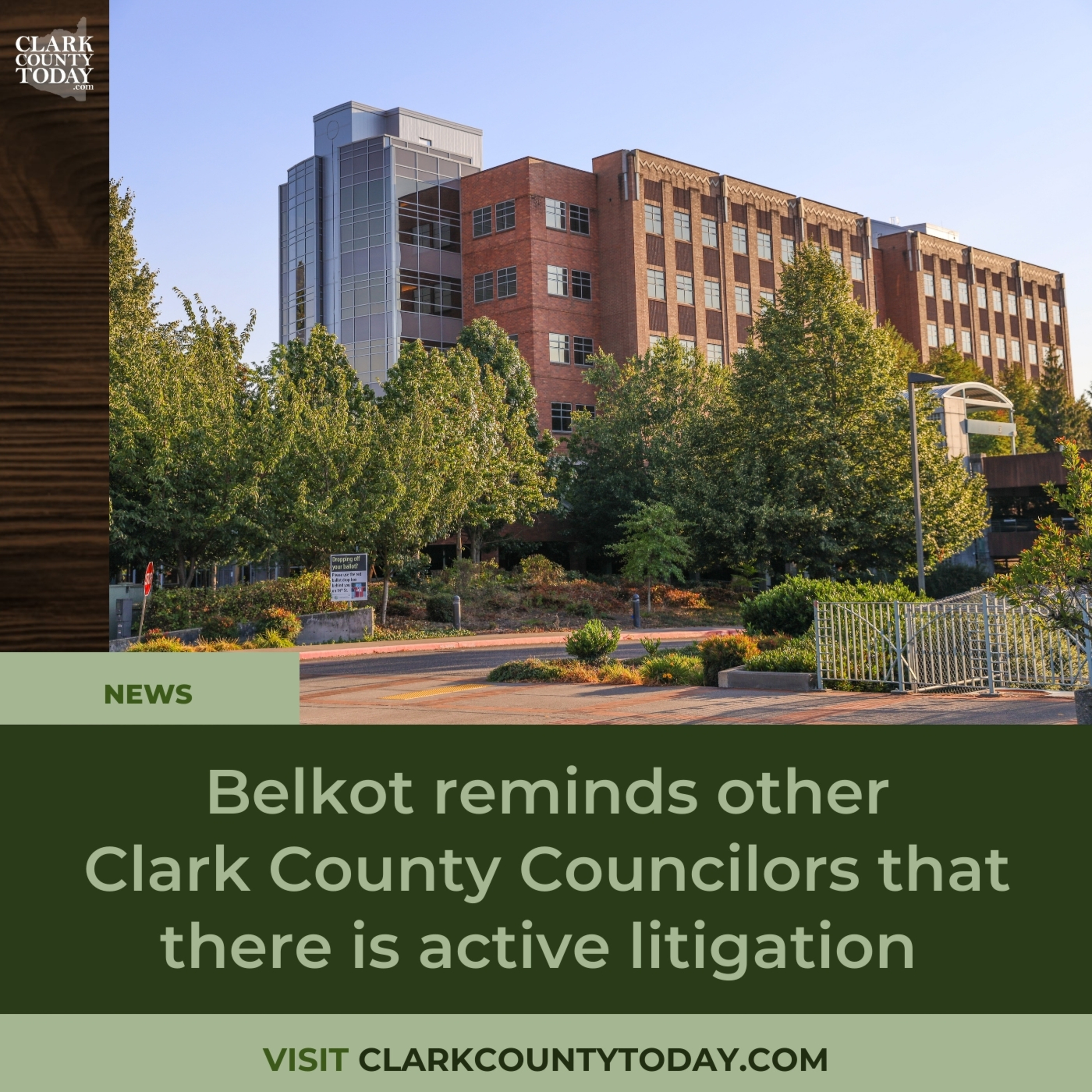 Belkot reminds other Clark County Councilors that there is active litigation episode artwork